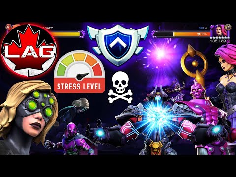 Видео: Очень напряжённая битва с мастерами на кону! Встречаем Scary High Evolutionary и Нико! - MCOC