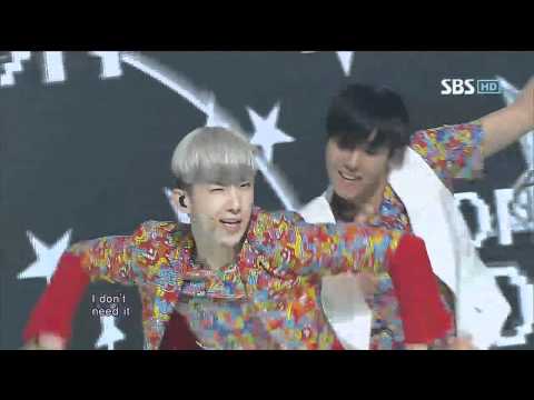 Видео: [Я Da One] @SBS Inkigayo Популярные песни 20120708