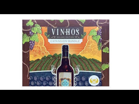 Видео: Распаковка дополнения Vinhos. Expansion bundle к настольной игре Vinhos