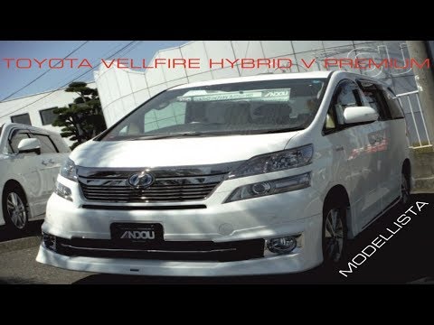 Видео: Краткий обзор Toyota Vellfire Hybrid 4WD 2014 года из Японии. г. Новосибирск