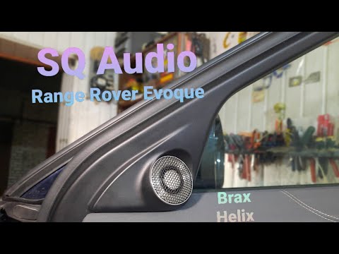 Видео: Автозвук SQ Range Rover Evoque 2016