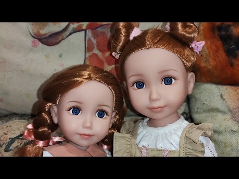 Видео: старшая сестрёнка, рыжая с косичками, Сариель или просто подружка