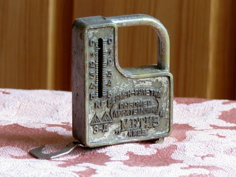 Видео: Старинная рыболовная безмен-рулетка обзор