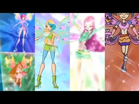 Видео: винкс и виомикс все превращения