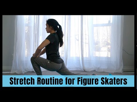 Видео: Программа растяжки всего тела для фигуристов!