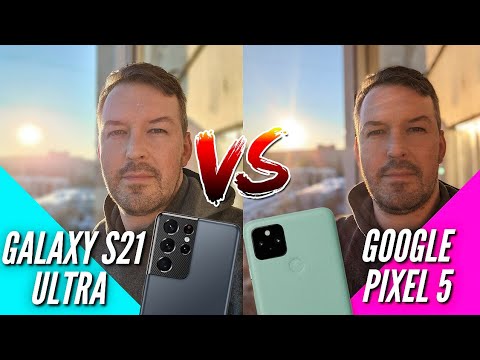 Видео: Сравнение КАМЕР: GALAXY S21 ULTRA vs GOOGLE PIXEL 5