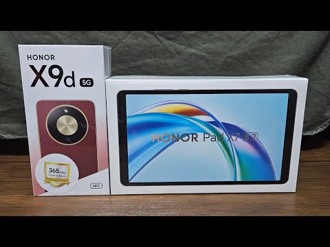 Видео: Распаковка Honor X9d и Honor Pad X7 (8.7)