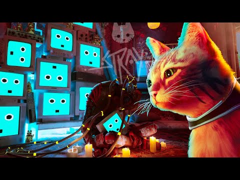 Видео: ФЛЕШКА: КИСКА В ЗОНЕ РИСКА! ► Stray #4 Прохождение