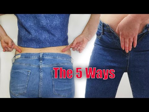 Видео: 🔥👉5 отличных способов переделать джинсы и изменить их дизайн