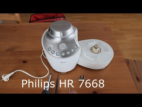 Видео: Ремонт комбайна шестерні Philips HR 7668