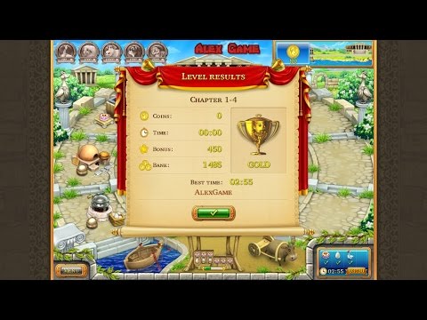 Видео: Farm Frenzy Ancient Rome Chapter 1-4 only GOLD Веселая ферма Древний Рим Глава 1-4 Золото