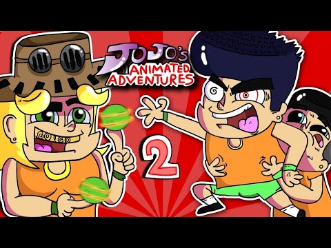 Видео: Анимационные приключения Джоджо Эпизод 2: Вышибалы