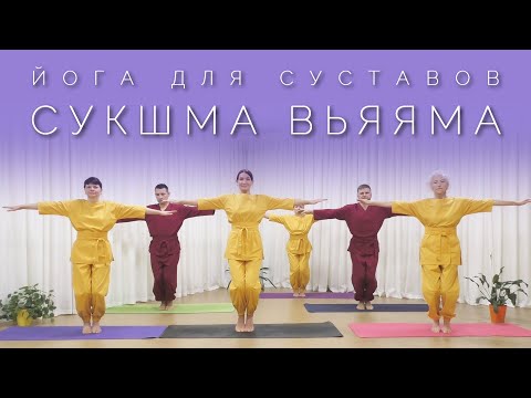Видео: ЙОГА ДЛЯ СУСТАВОВ | СУКШМА ВЬЯЯМА: Простые Упражнения для Здоровья