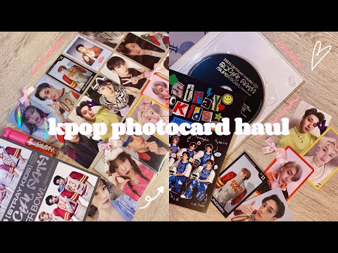 Видео: ఌ🎼 part 1: Распаковка кпоп фотокарт + альбом social path - skz | Kpop photocard and album haul ఌ