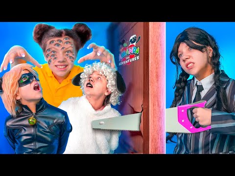 Видео: МОЯ ЖУТКАЯ ЛУЧШАЯ ЛП хочет ИЗБАВИТЬСЯ ОТ МОЕГО ПАРНЯ! Аманда путешественница против Уэнздей!