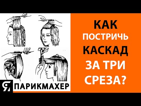 Видео: Как постричь каскад за три среза?