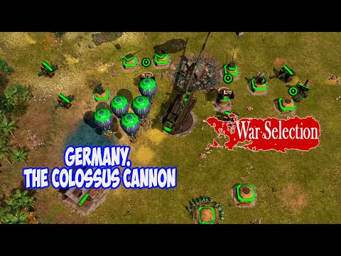 Видео: War Selection. Германия. Пушка Колосс. (Germany. The Colossus cannon.)