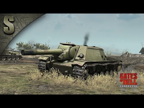 Видео: Прохождение CTA - Gates of Hell: Ostfront BETA [Сингл-мод] ( Kursk )