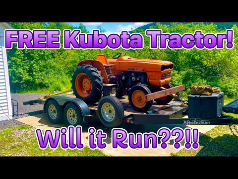 Видео: Спасаем БЕСПЛАТНО Kubota L285 и кусторез! | Чистка и запуск спустя 8+ лет! Заведётся ли??!!