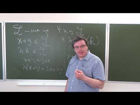 Видео: Р.В.Шамин. Боевой функциональный анализ. № 2 "Банаховы пространства"