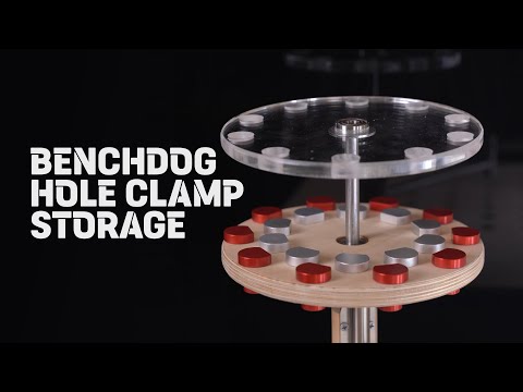 Видео: Круглый отсек для зажима скамьи для собачьих отверстий / DIY