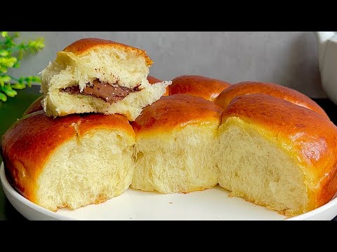 Видео: ГИПЕР МЯГКАЯ БРИОШЬ С ШОКОЛАДНОЙ НАЧИНКОЙ! БЕЗ РОБОТА! ОЧЕНЬ ЛЕГКО СДЕЛАТЬ!