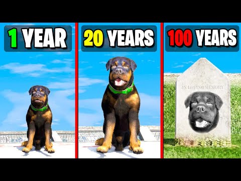 Видео: Я ПРОЖИЛ 100 ЛЕТ за ЧОПА в GTA 5!