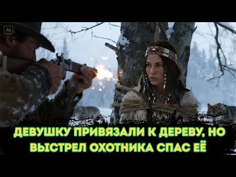Видео: Девушку команчи привязали к дереву на съедение зверям, но меткий выстрел ковбоя спас её жизнь!