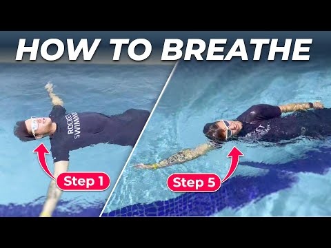 Видео: Как дышать во время плавания | Дыхание вольным стилем для начинающих | Пошаговая техника