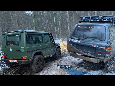 Видео: Даже самые сильные дают сбой. Беспощадный оффроуд)