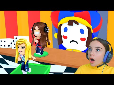 Видео: КОМАНДНЫЙ ПОБЕГ ИЗ ЦИФРОВОГО ЦИРКА вместе С АЛЁНОЙ в ROBLOX!