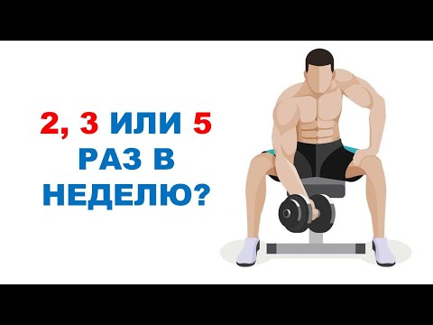 Видео: Сколько раз в неделю тренировать мышцы? / Научный эксперимент