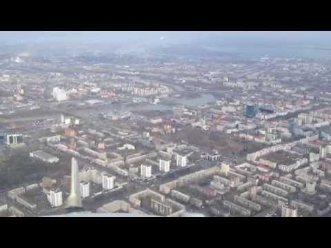 Видео: Полёт Ан 72 над Челябинском и посадка на авиабазе Шагол