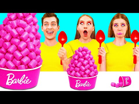 Видео: Большая, Средняя или Маленькая Тарелка Челлендж | Смешные Cитуации