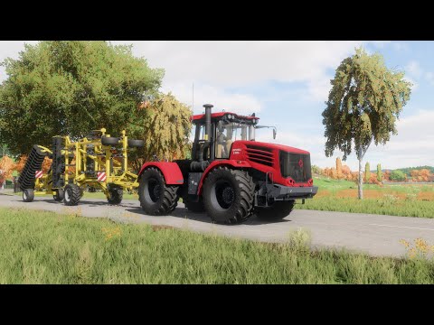 Видео: FS22 / Карта Сосновка / Стрим #01 Культивация, Посев пшеницы, Уборка сои К-742, МТЗ-3022, JD 9870STS