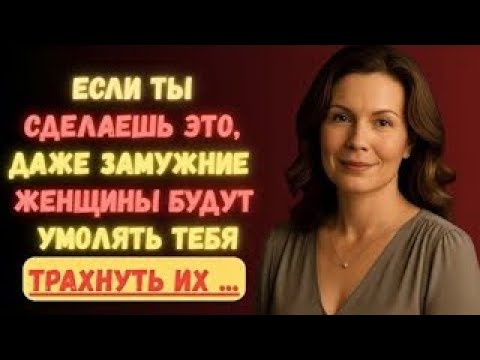 Видео: Сделайте это, и 99,9% женщин сразу же начнут вас преследовать Женская психологи