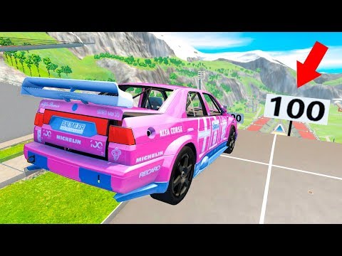 Видео: КТО ДАЛЬШЕ ПРЫГНЕТ ЧЕЛЛЕНДЖ! ПРЫЖКИ НА УГАРНЫХ И ЧЁТКИХ ТАЧКАХ С ОГРОМНОГО ТРАМПЛИНА В BeamNG.drive