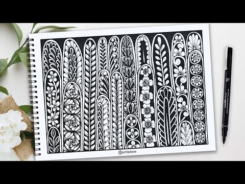 Видео: Как рисовать простые каракули для начинающих