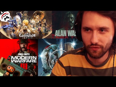 Видео: Юзя смотрит Gamescom 2023 | Перфомансы, чебурашка и Genshin Impact