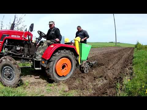 Видео: Посадка картоплі, працює Bulat sf-200... Shifeng sf-244 двухрядна саджалка .ua. @Bulat.SF-200