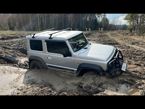 Видео: Сломали Suzuki Jimny, бездорожье сразу за домом!