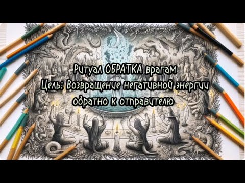 Видео: Ритуал: Обратка Врагам. Возвращение негативной энергии обратно к отправителю #обраткаврагам #ритуал