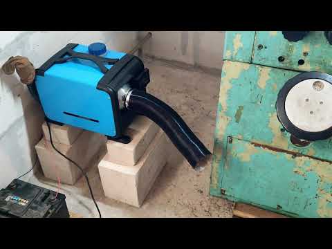 Видео: Обустраиваю гараж-мастерскую, отопление.