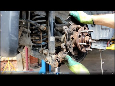 Видео: Замена заднего правого подшипника ступицы на Hyundai ix35 2,0 Хендай Ай Икс 35  2012 года 2часть