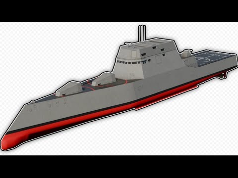 Видео: обзор донатного корабля USS zumwalt (war tycoon) (корабль не мой)