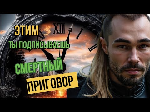 Видео: Этим ты подписываешь себе смертный приговор