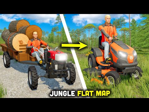 Видео: MEGA FARM от $0 на карте JUNGLE FLAT 🚜