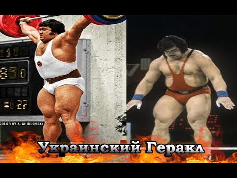 Видео: Самый мускулистый штангист Султан Рахманов