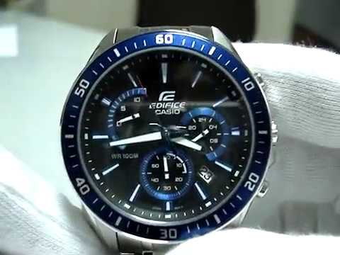 Видео: Обзор Casio Edifice EFR-552D-1A2 инструкция по управлению | Review Edifice EFR-552D