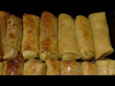 Видео: Заварные блинчики с мясом и грибами .